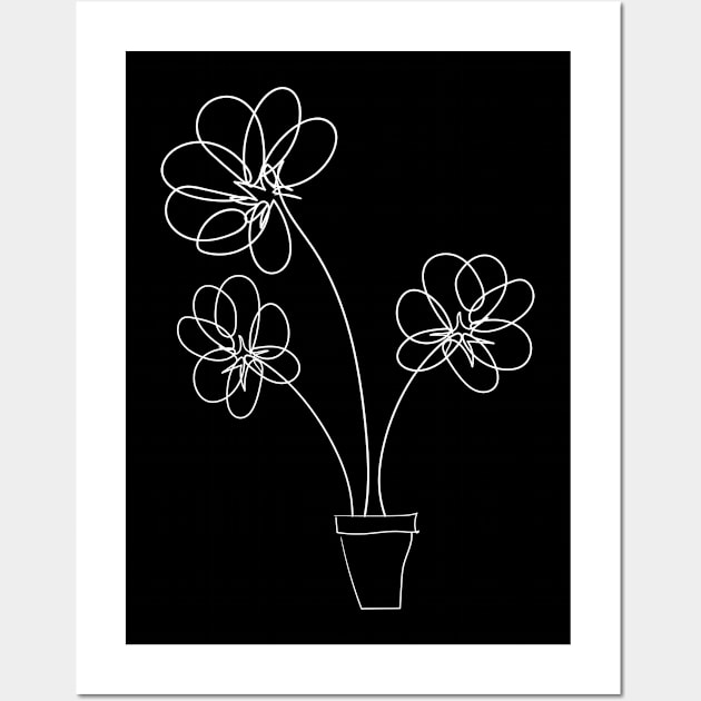 Florist florist flowers Wall Art by Johnny_Sk3tch